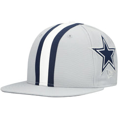Dallas Cowboys New Era Helmet 9FIFTY Snapback Hat - Gray - NFL