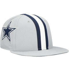 Dallas Cowboys New Era Helmet 9FIFTY Snapback Hat - Gray - NFL