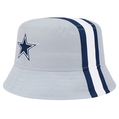 Dallas Cowboys New Era Helmet Bucket Hat - Gray - NFL