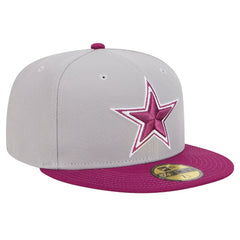 Dallas Cowboys New Era Two-Tone Color Pack 59FIFTY Fitted Hat - Gray/Purple - NFL