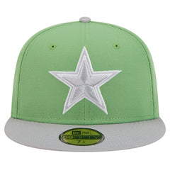 Dallas Cowboys New Era Two-Tone Color Pack 59FIFTY Fitted Hat - Green/Gray - NFL