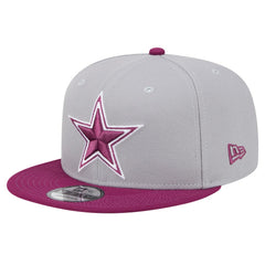 Dallas Cowboys New Era Two-Tone Color Pack 9FIFTY Snapback Hat - Gray - NFL