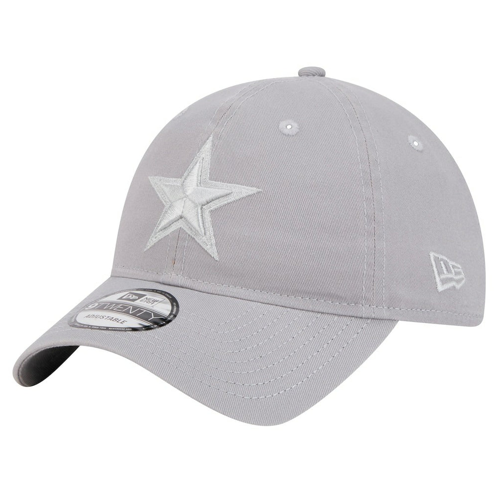 Dallas Cowboys New Era Tonal Color Pack 9TWENTY Adjustable Hat - Gray - NFL