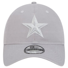 Dallas Cowboys New Era Tonal Color Pack 9TWENTY Adjustable Hat - Gray - NFL