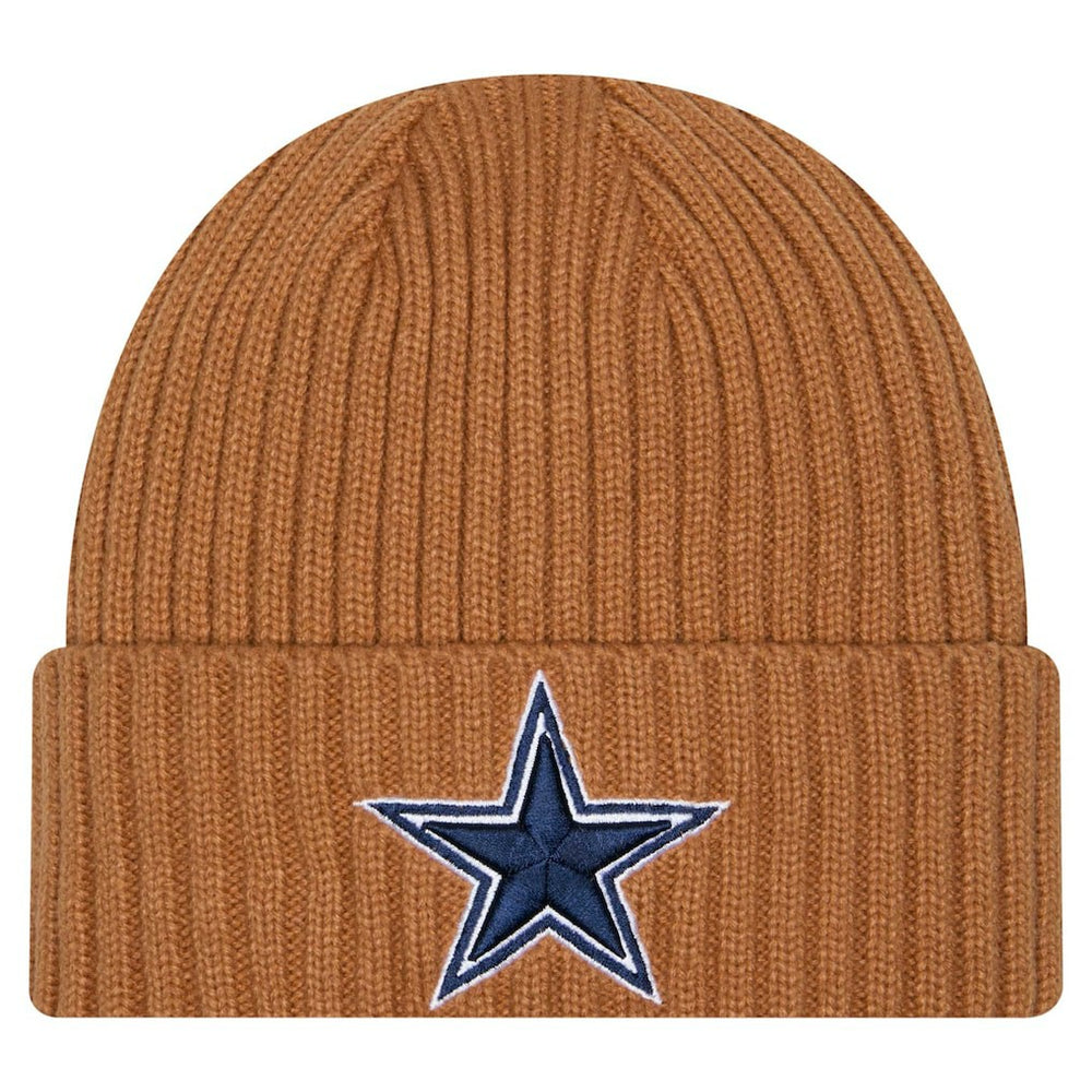 Dallas Cowboys New Era Color Pack Cuffed Knit Hat - Brown - NFL