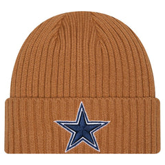 Dallas Cowboys New Era Color Pack Cuffed Knit Hat - Brown - NFL
