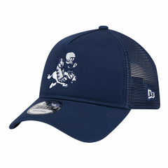 Dallas Cowboys New Era Retro Main A-Frame Trucker 9FORTY Adjustable Hat - Navy - NFL