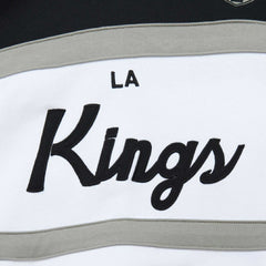 Los Angeles Kings Mitchell & Ness Head Coach Pullover Hoodie - White/Black | NHL on sale