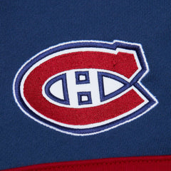 Montreal Canadiens Mitchell & Ness Head Coach Pullover Hoodie - Navy | NHL Clearance