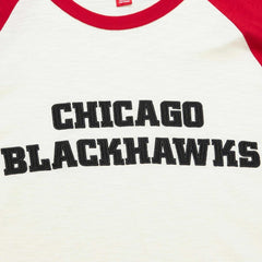 Chicago Blackhawks Mitchell & Ness Legendary Slub Vintage Raglan Long Sleeve T-Shirt - Cream | NHL discount