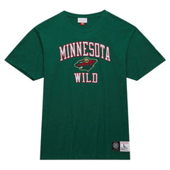 Minnesota Wild Mitchell & Ness Legendary Slub T-Shirt - Green | NHL Clearance