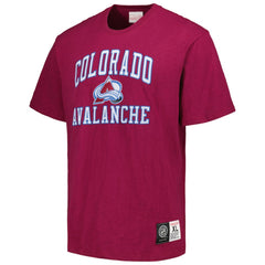 Colorado Avalanche Mitchell & Ness Legendary Slub T-Shirt - Burgundy | NHL near me