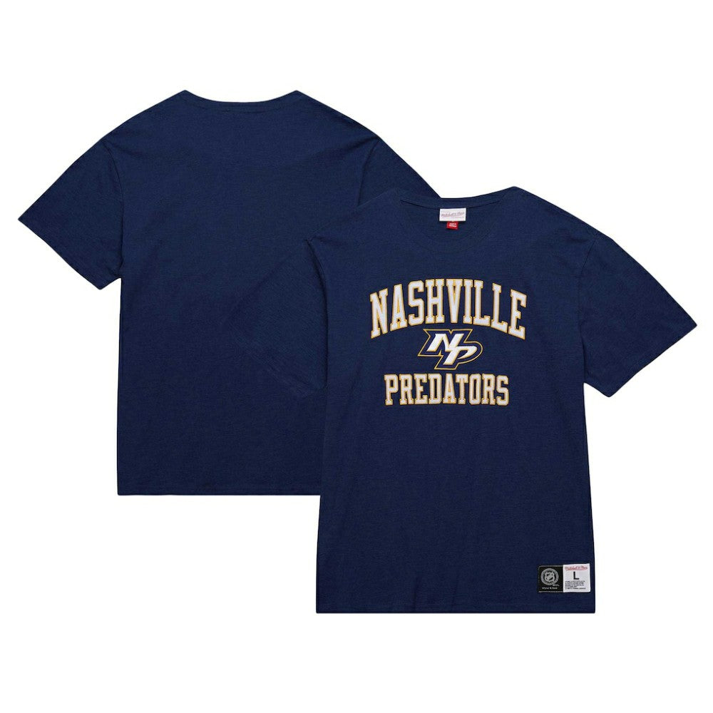 Nashville Predators Mitchell & Ness Legendary Slub T-Shirt - Navy | NHL Clearance