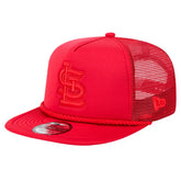 St. Louis Cardinals New Era Tone Foam Meshback Golfer Snapback Hat Outlet