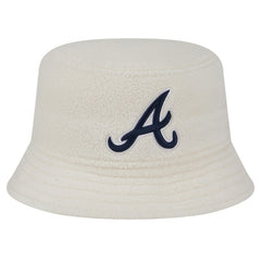 Atlanta Braves New Era Women's Chrome Cozy Bucket Hat Sale