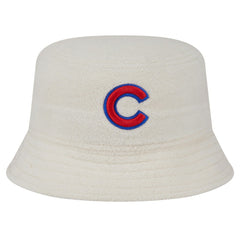 Chicago Cubs New Era Women's Chrome Cozy Bucket Hat Sale