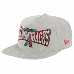 New Era Arizona Diamondbacks Gray Corduroy Golfer Snapback Hat Near Me