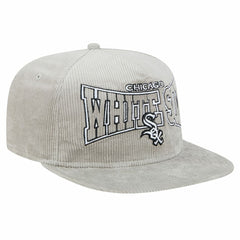 New Era Chicago White Sox Gray Corduroy Golfer Snapback Hat Online