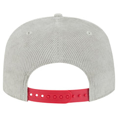 New Era Los Angeles Angels Gray Corduroy Golfer Snapback Hat Outlet