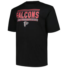 Atlanta Falcons Big & Tall Pop T-Shirt - Black - Fanatics