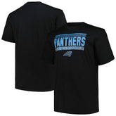 Carolina Panthers Big & Tall Pop T-Shirt - Black - Fanatics