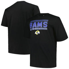 Los Angeles Rams Big & Tall Pop T-Shirt - Black - Fanatics