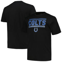 Indianapolis Colts Big & Tall Pop T-Shirt - Black - Fanatics