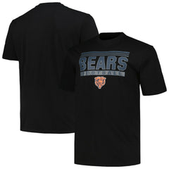 Chicago Bears Big & Tall Pop T-Shirt - Black - Fanatics