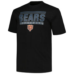 Chicago Bears Big & Tall Pop T-Shirt - Black - Fanatics