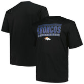 Denver Broncos Big & Tall Pop T-Shirt - Black - Fanatics