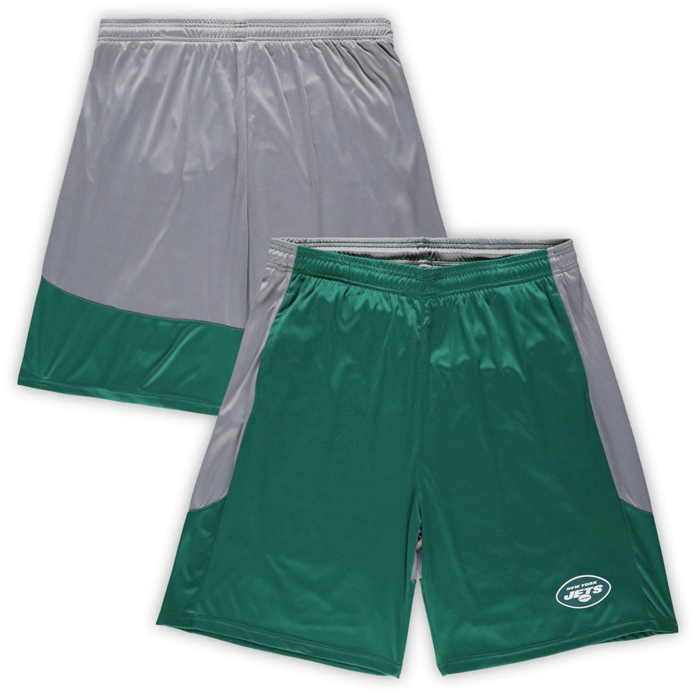 New York Jets Big & Tall Team Logo Shorts - Green - Fanatics