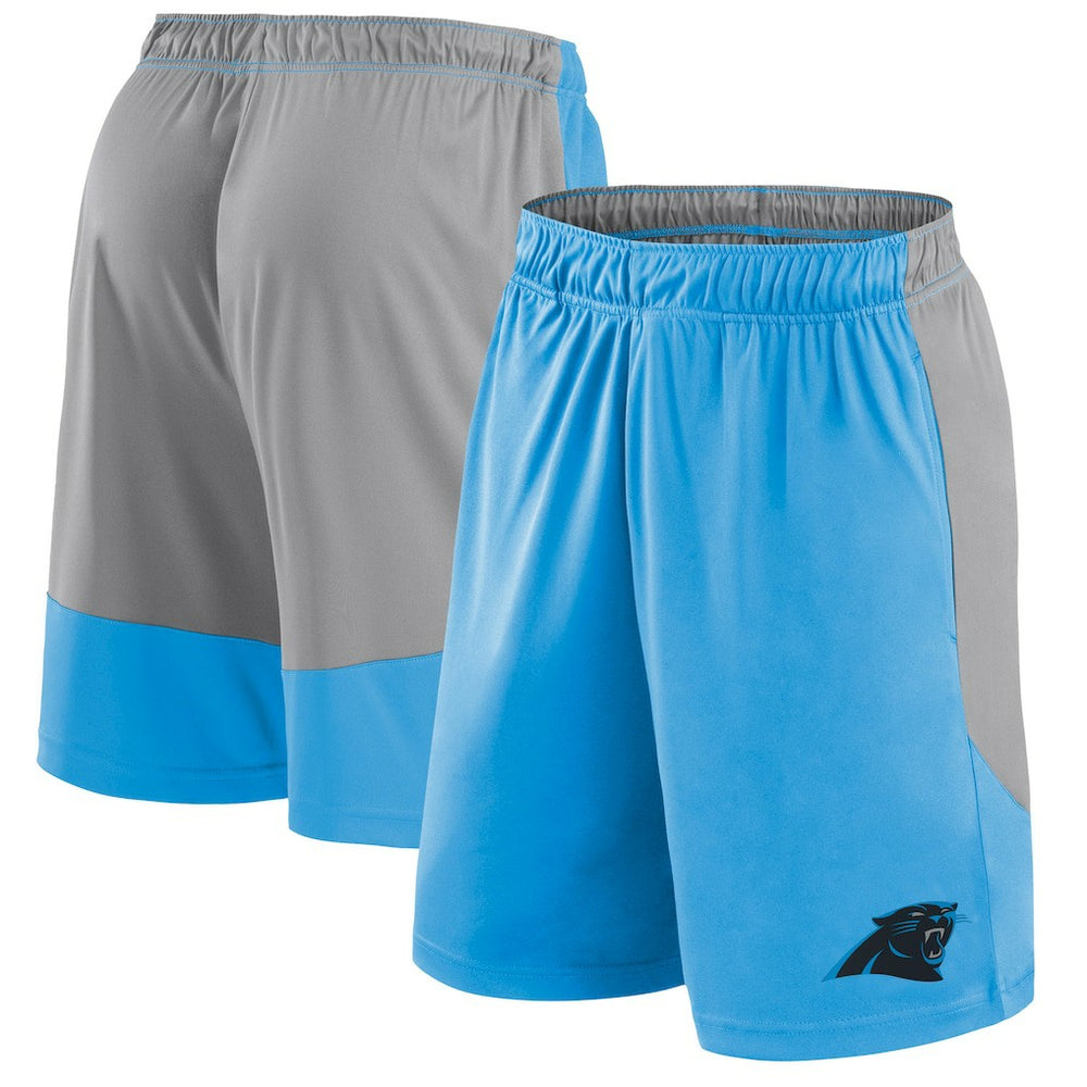 Carolina Panthers Big & Tall Team Logo Shorts - Blue - Fanatics