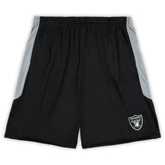 Las Vegas Raiders Big & Tall Team Logo Shorts - Black - Fanatics
