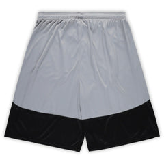 New Orleans Saints Big & Tall Team Logo Shorts - Black - Fanatics