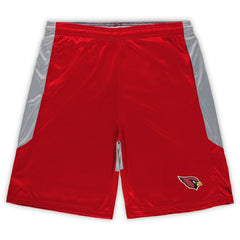 Arizona Cardinals Big & Tall Team Logo Shorts - Cardinal - Fanatics
