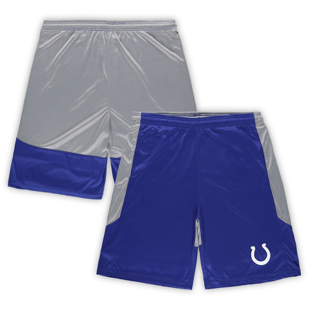 Indianapolis Colts Big & Tall Team Logo Shorts - Royal - Fanatics