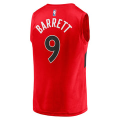 Fanatics RJ Barrett Toronto Raptors Youth Fast Break Player Jersey Icon Edition Red