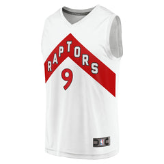 Fanatics RJ Barrett Toronto Raptors Youth Fast Break Player Jersey Association Edition White