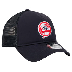 New York Yankees New Era 9FORTY A-Frame Trucker Adjustable Hat Outlet