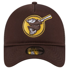 San Diego Padres New Era 9FORTY A-Frame Trucker Adjustable Hat Sale
