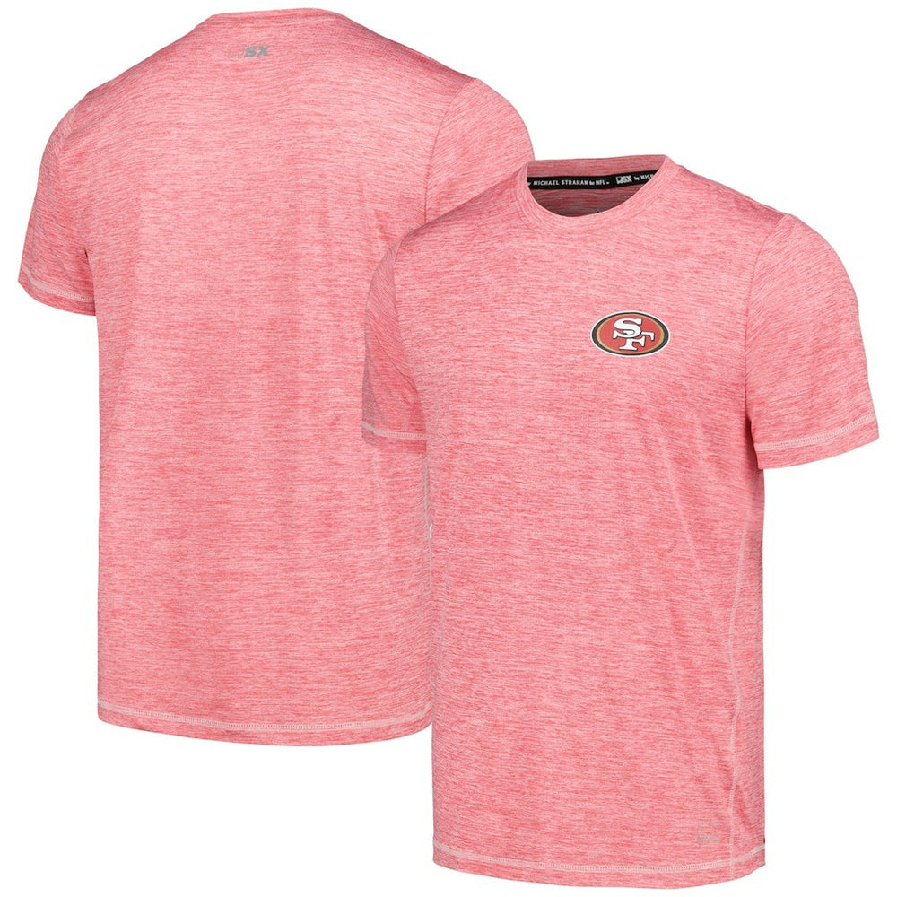 San Francisco 49ers MSX by Michael Strahan Motion Space-Dye T-Shirt - Scarlet - NFL