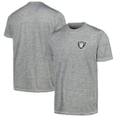 Las Vegas Raiders MSX by Michael Strahan Motion Space-Dye T-Shirt - Gray - NFL