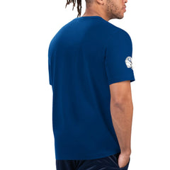 Indianapolis Colts Starter Finish Line Extreme Graphic T-Shirt - Royal/White - NFL