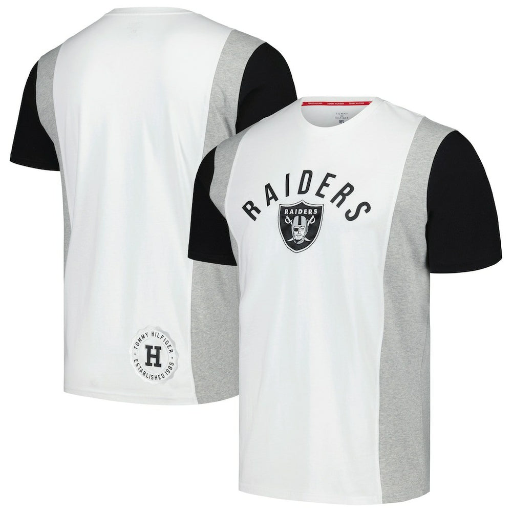 Las Vegas Raiders Tommy Hilfiger Philip T-Shirt - White - NFL