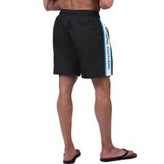 Carolina Panthers G-III Sports by Carl Banks Streamline Volley Swim Shorts - Black - NFL