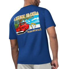 Los Angeles Rams Margaritaville Licensed to Chill T-Shirt - Royal - NFL