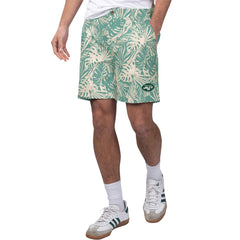 New York Jets Margaritaville Sandwashed Monstera Print Amphib Shorts - Green - NFL