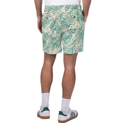 New York Jets Margaritaville Sandwashed Monstera Print Amphib Shorts - Green - NFL