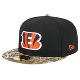 New Era Cincinnati Bengals Black Active Two-Tone Camo 59FIFTY Fitted Hat - NFL