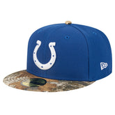New Era Indianapolis Colts Royal Active Two-Tone Camo 59FIFTY Fitted Hat - NFL